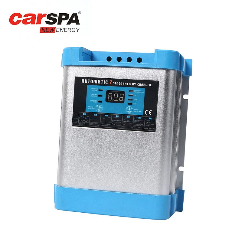 EBC2425-25A 24V Carspa 7 Stage Battery Charger With Digital Display