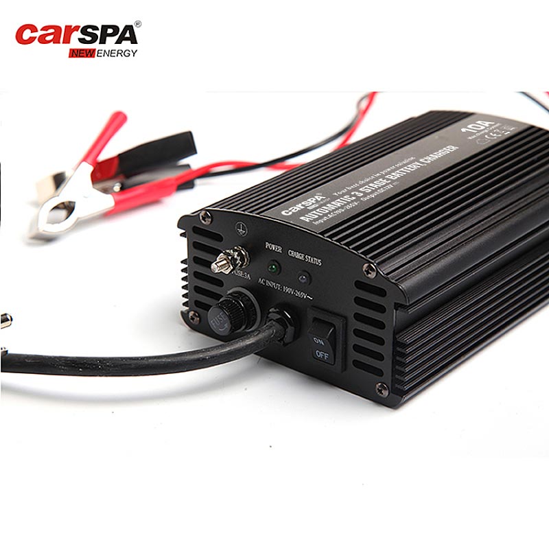 ENC1210-12V 10A 3 Stage Lead Acid Battery Charger