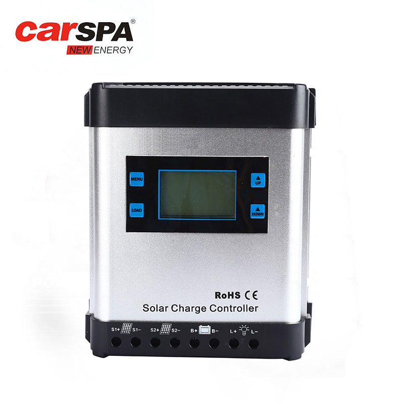 ENS24/48-40D-40A 24V 48V Auto PWM Solar Charge Controller LCD Display