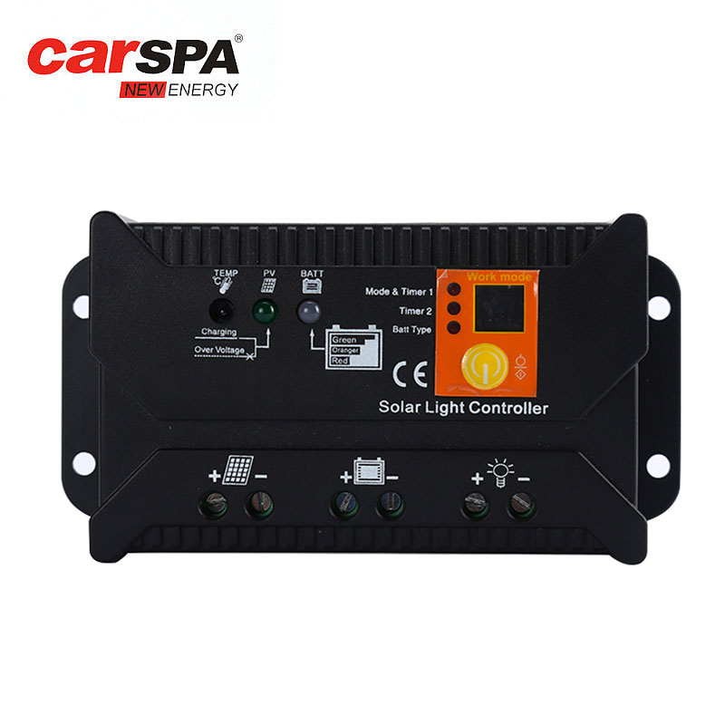 SLC12/24-10-10A 12 24V Auto PWM Low Self Consumption Battery Charge Controller